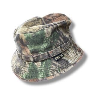 Vintage Boonie Style Bucket Hat Size  OS Realtree Camo Gortex Hunting Street USA